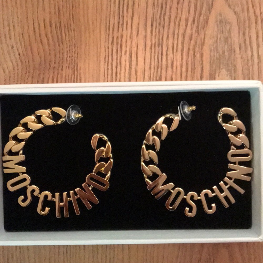 Moschino for H&M earrings